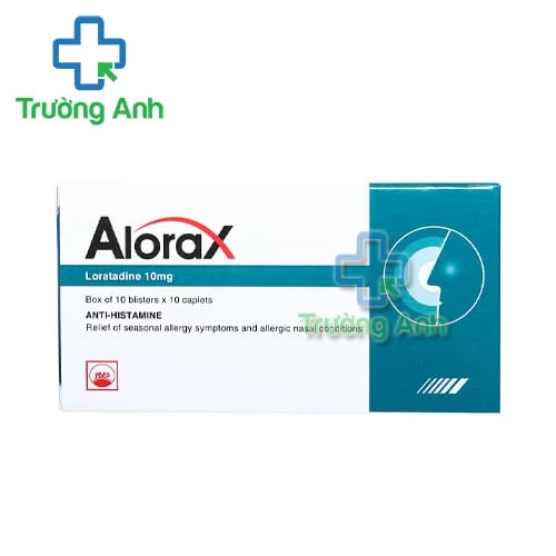 Alorax 10mg Pymepharco - Thuốc điều trị viêm mũi dị ứng